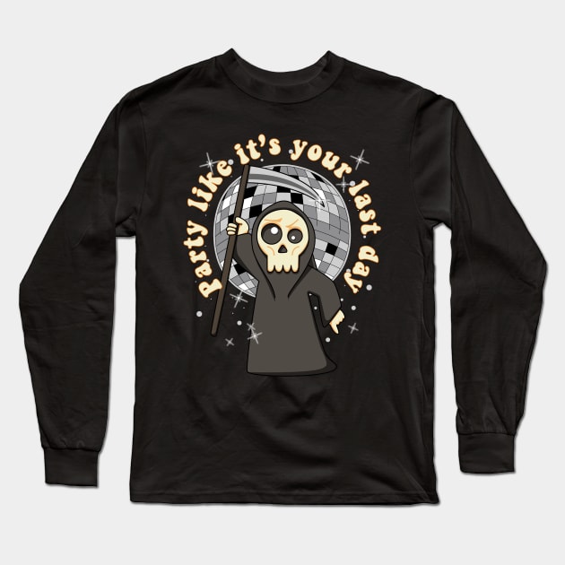 Saturday Death Long Sleeve T-Shirt by DingulDingul